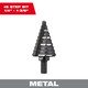 #5 Step Drill Bit, 1/4" - 1-3/8" by 1/8" - 48-89-9205 #5 Step Drill Bit, 1/4" - 1-3/8" by 1/8" - 48-89-9205